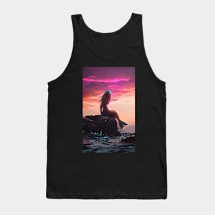 Mermaid beauty at sunset Tank Top